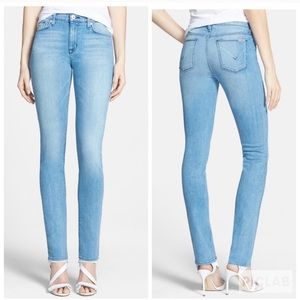 Hudson Shine Midrise Skinny Jeans in Pico